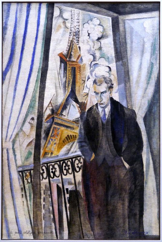 Le Poete Philippe Soupault, robert delaunay